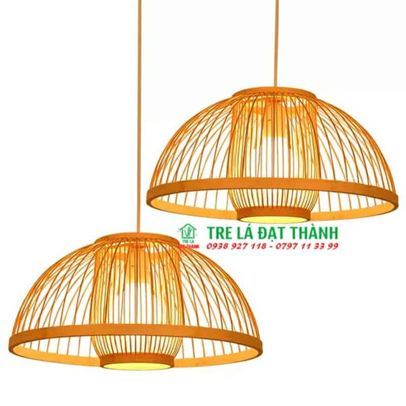 Đèn Quả Lõi Trang Trí Bằng Tre - DMT010